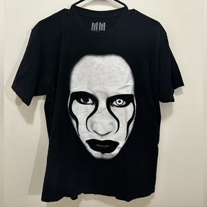 💀2 for $80 💀 Marilyn Manson “American flag” t-shirt in Large